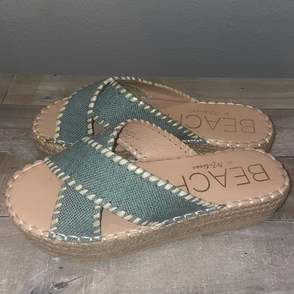 Platform sandals size 8 - Picture 2 of 3